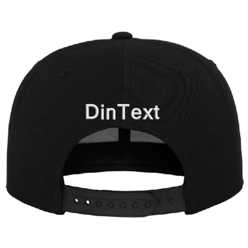 SnapBack Bak Svart